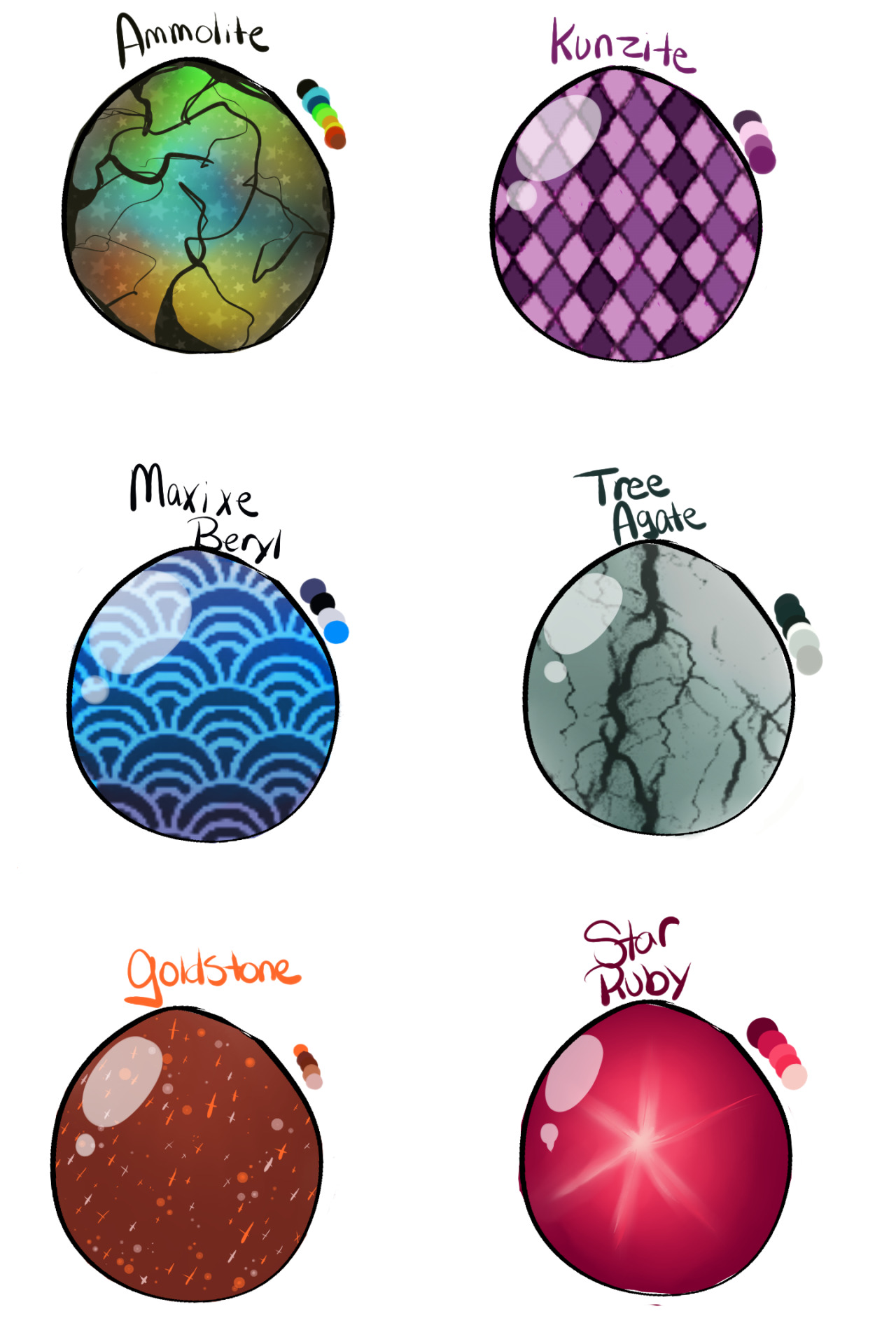 karaboos:  Gem eggs for sale  10$ USD Gemling  15$USD Gemling and Bust  20$USD