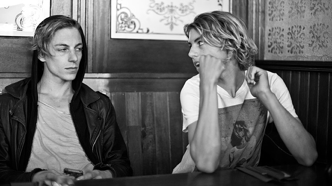 the-rip-current:  Ben Nordberg and Curren Caples. What Youth.