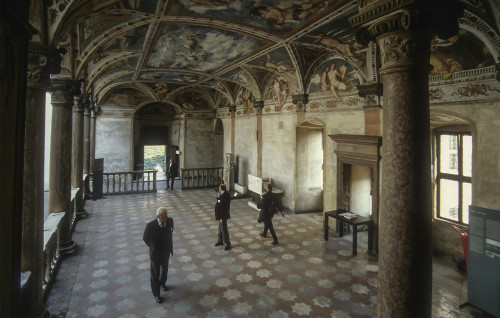  La Loggia del Romanino nel Castello del Buonconsiglio di Trento 