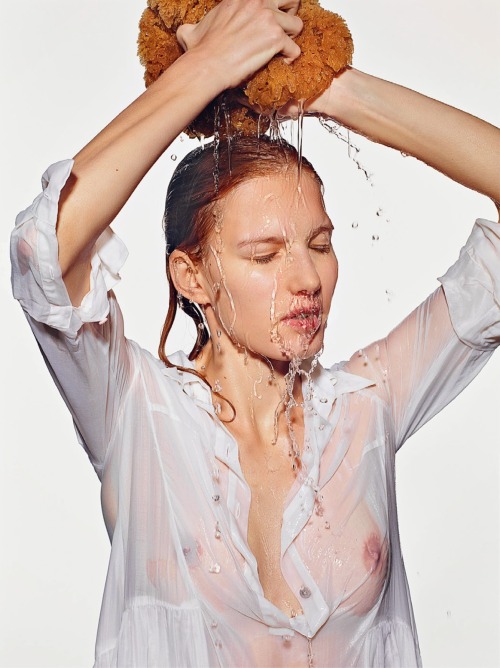 stormtrooperfashion:  Marique Schimmel by Richard Burbridge for Vogue Italia, June 2014 