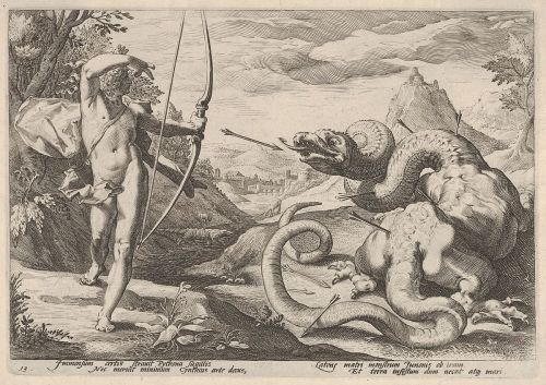 Apollo Killing the Python by Robert Willemsz de Baudous