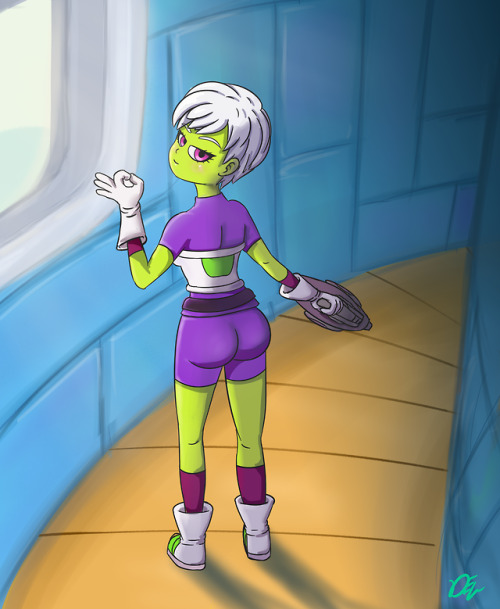 I saw the Broly movie and loved Cheelai’s design, hope we get to see more of her in the future
