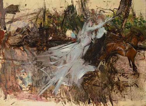 artist-boldini: A Midsummer Night’s Dream, 1897, Giovanni BoldiniMedium: oil,canvaswww.wikia