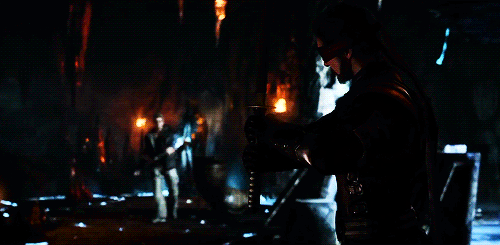 thewolfwithinuss:Mortal Kombat X:  Favourite Intros with Johnny Cage. [5/13 - Kenshi]