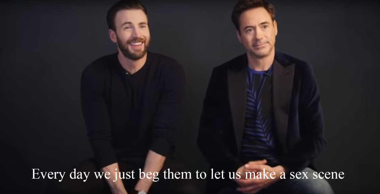 ironmess:  groovycrusadeperson: ironmess:  the russo brothers: so chris do you have