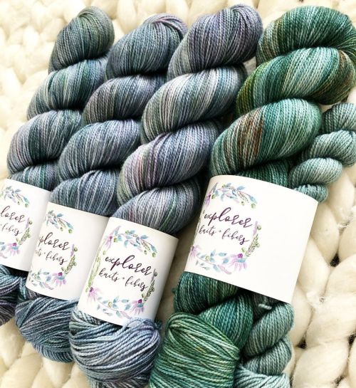 YARN DAY! @explorerknits came today through the storm and made my day infinitely brighter. Life is t