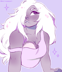 destinysgayart: made an amethyst for my friend