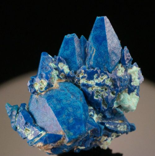 Porn Pics bijoux-et-mineraux:   Shattuckite pseudomorph