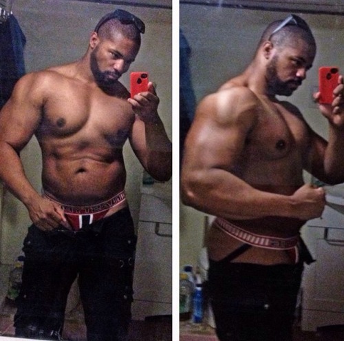 blkbugatti:  This is what I want in my life. Big Black Bearded Beef 
