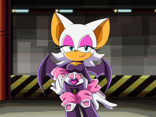 y-firestar:  Some fake screenshots  This time I took as a basis the Sonic Heroes. I took scenes from the first cutscenes (although it is already visible X) ) In addition, for Rouge, I used her  heroes outfit, because I think it would be great to see