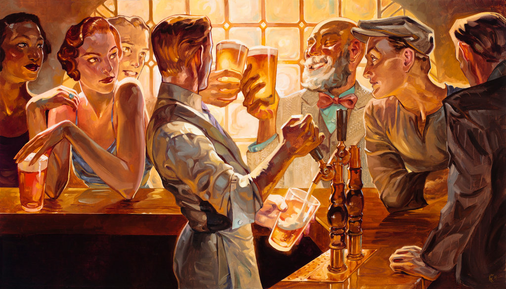 squeebo07:  Beer and Friendship by KaiCarpenter 