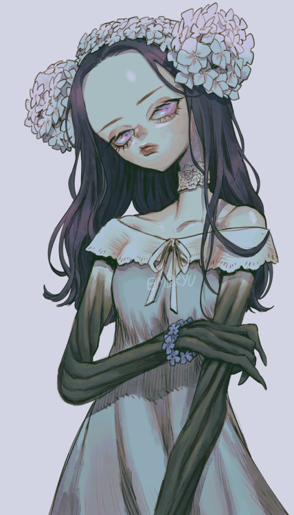 Flower demons and their weird hands