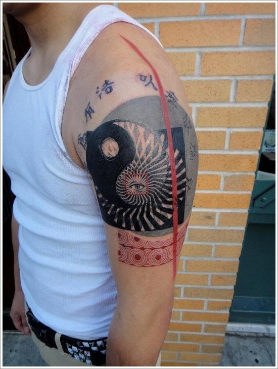 tattoogallery-me:  Yin Yang Tattoo Designs and meaning on arm