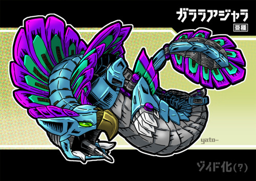 damnwyverngems: - ゾイド化（？）亜種モンスター単体ver＋他 // Zoids of (?) Subspecies + - By yato-  ** Permission 