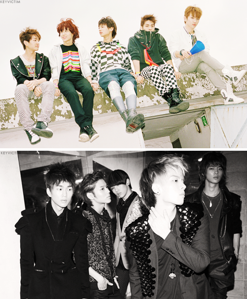 keyvictim:  Evolution of SHINeeOnew - Jonghyun - Key - Minho - Taemin - OT5