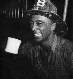 emigrejukebox:  Weegee: Firefighter, ca.