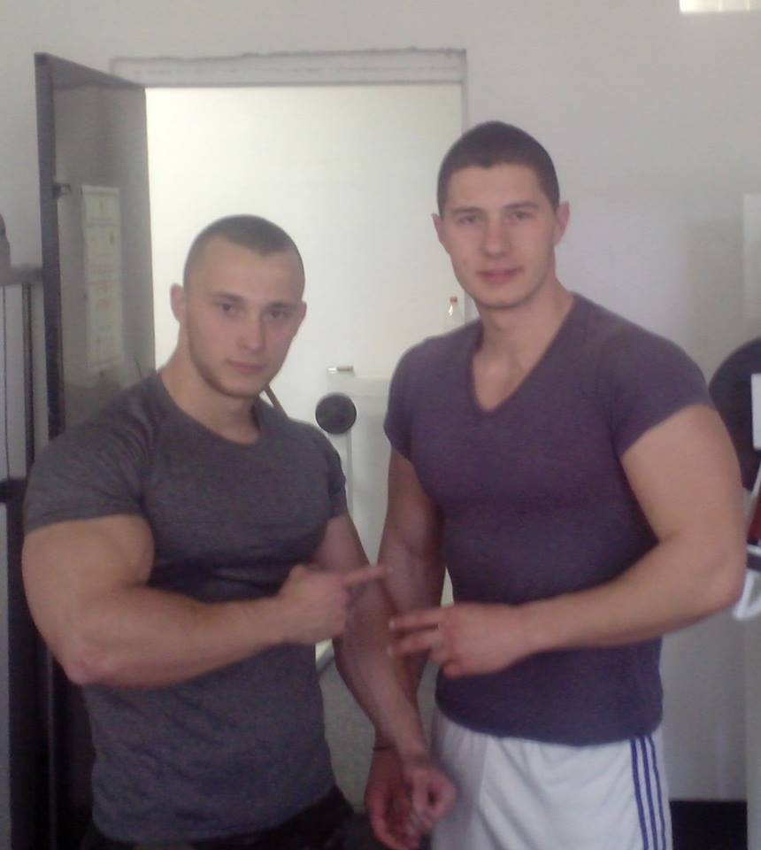 serbian-muscle-men:   young Serbian powerlifter Mirko  More of his pics here -&gt;