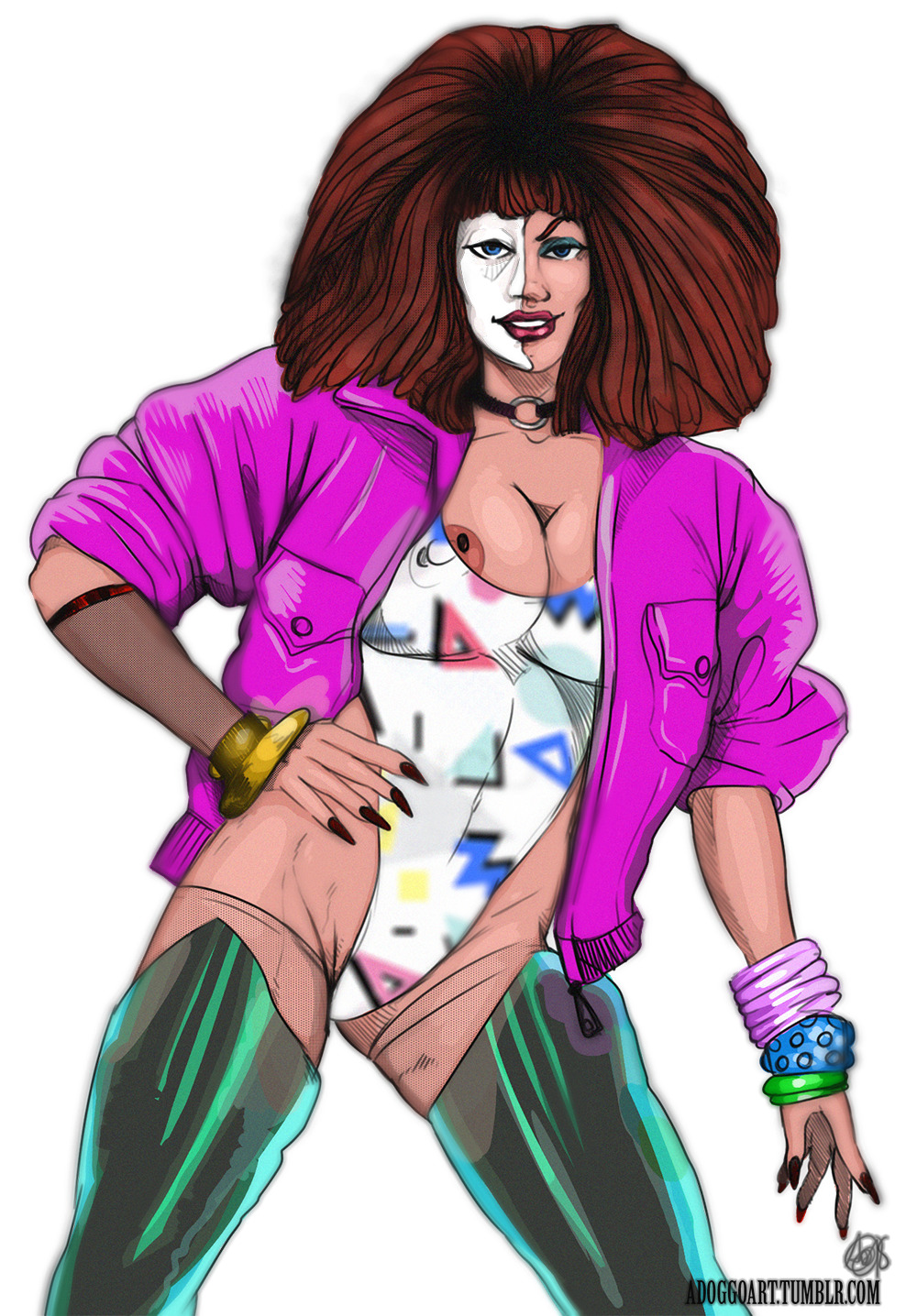 adoggoart:colored sketch for an f-list client of Typhoid Mary