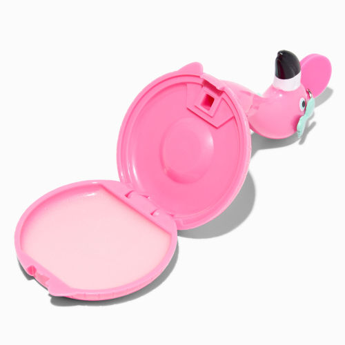 bunnyai:magicalshopping: ♡ Barbie Flamingo Lip Balm Keychain from Claire’s ♡@yagirlqueenie