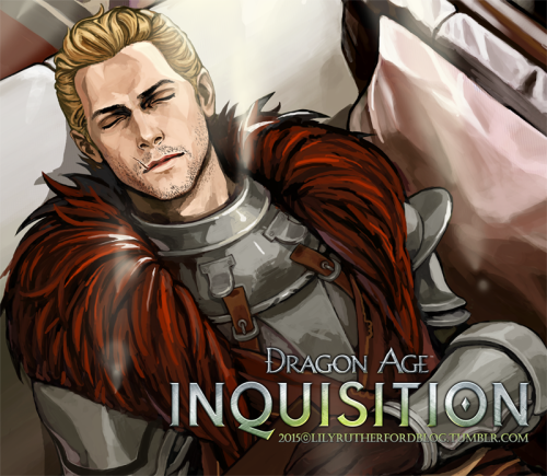 He fell asleep in my inquisitor’s room.  ;)I would let him sleep. He deserves it.  ^-^[03/12/2
