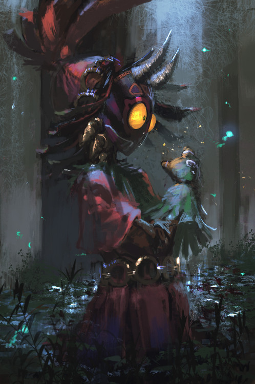 pixalry:  Majora’s Mask Fan Art - Created by Lownine