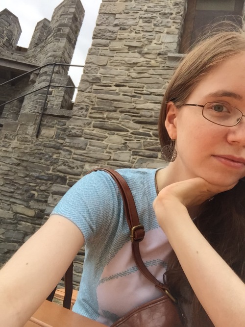 1. A castle in Ghent 2. Me, chilling artistically at a castle in Ghent