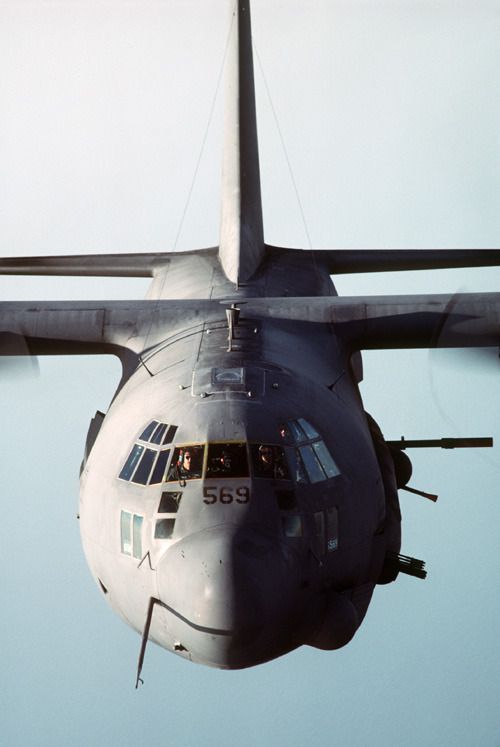 US Air Force Lockheed AC-130 gunship