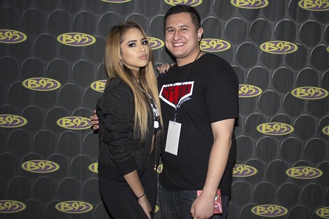 villegas-news:  December 12th:  Jasmine V meets fans at the B95 Fresno Holiday Jam.(Part