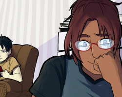 erenyeagerbomb:  sittin on the floor w/ ur laptop and browsin tumblr while ur datefriend plays animal crossing angrily in the background