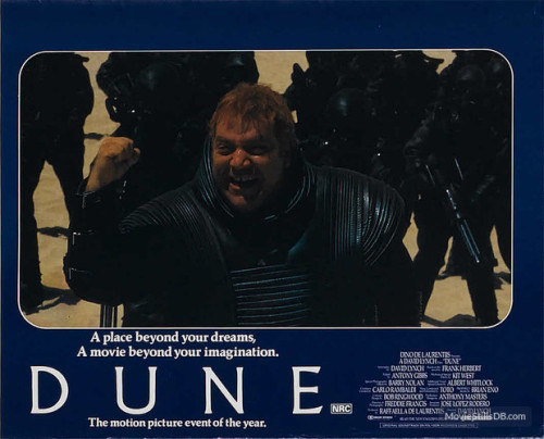 dunequotes:Dune Movie Theater Lobby Cards from 1984