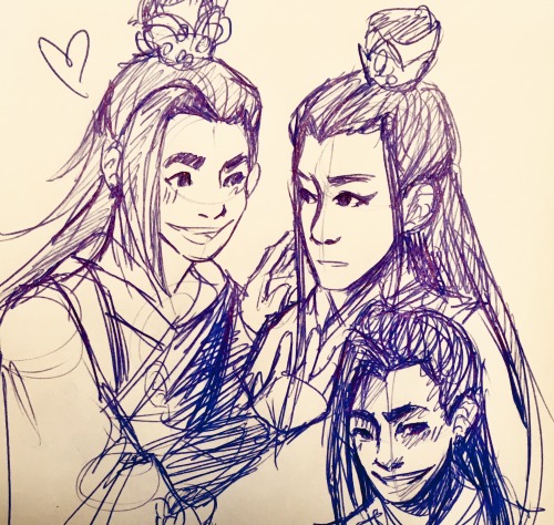 i started watching men with sword and murong li and zhi ming got me invested