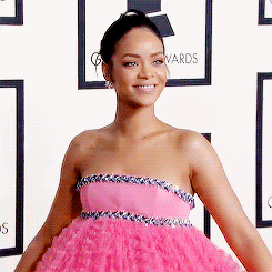 Rihanna on the 57th Annual Grammy Red Carpet adult photos