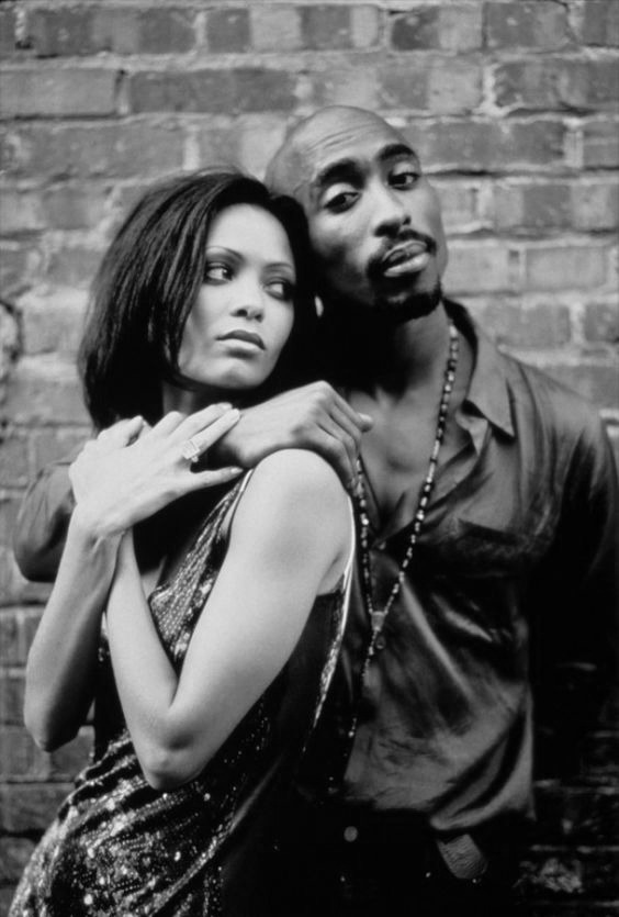 ultrahipdonthopthings:  Thandie Newton &amp; 2Pac: 1996.