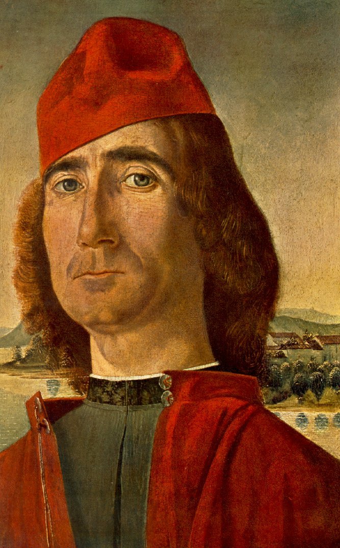 mun-sal-vache:  Portrait of an Unknown Man with Red Beret – Vittore Carpaccio.