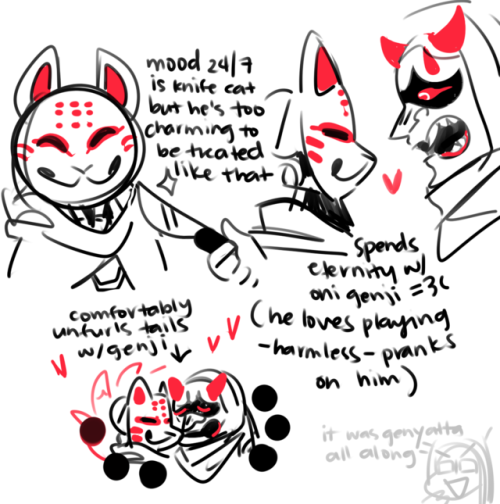younggenji: messy misc stuff abt kitsune zen 