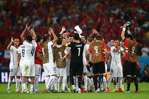 holydrews:  Chile wins against Spain 