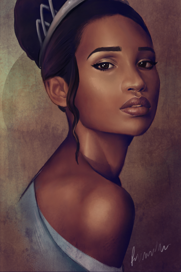 fyblackwomenart:  Tiana by PennyJaneD 