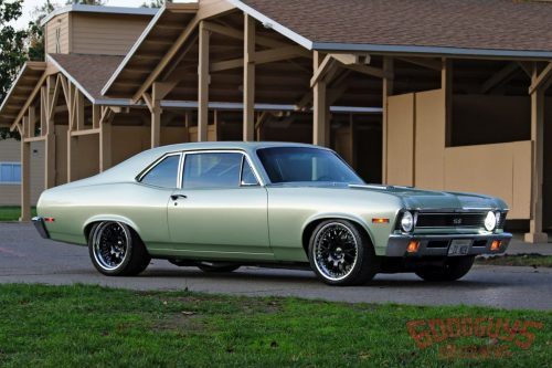  Future family heirloom. Edgar’s pro-touring 1971 Chevrolet Nova was built by Vince at MSP Fabricati