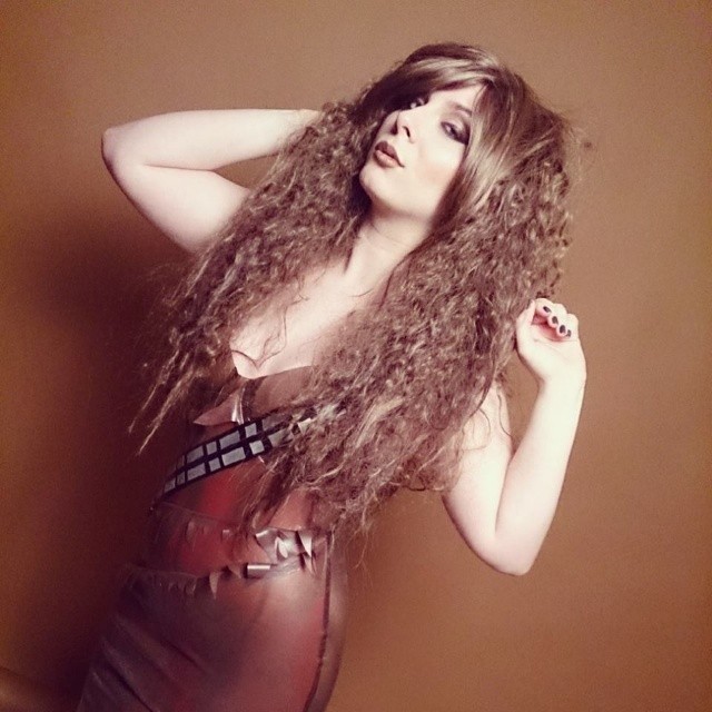 ladynoctis:  Fem-chewie! #starwars #latex #chewbacca #ladynoctis #kittykemsphotography