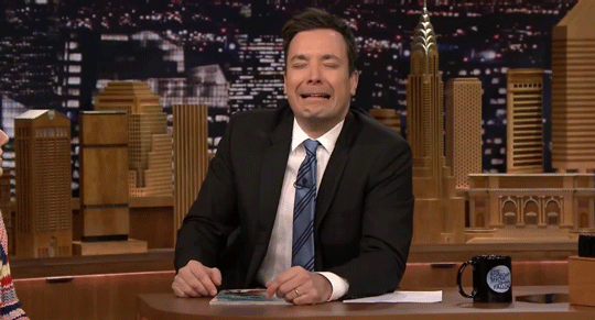 The Tonight Show Starring Jimmy Fallon — tomeyouarecharliebrownsteacher:  When you have to...