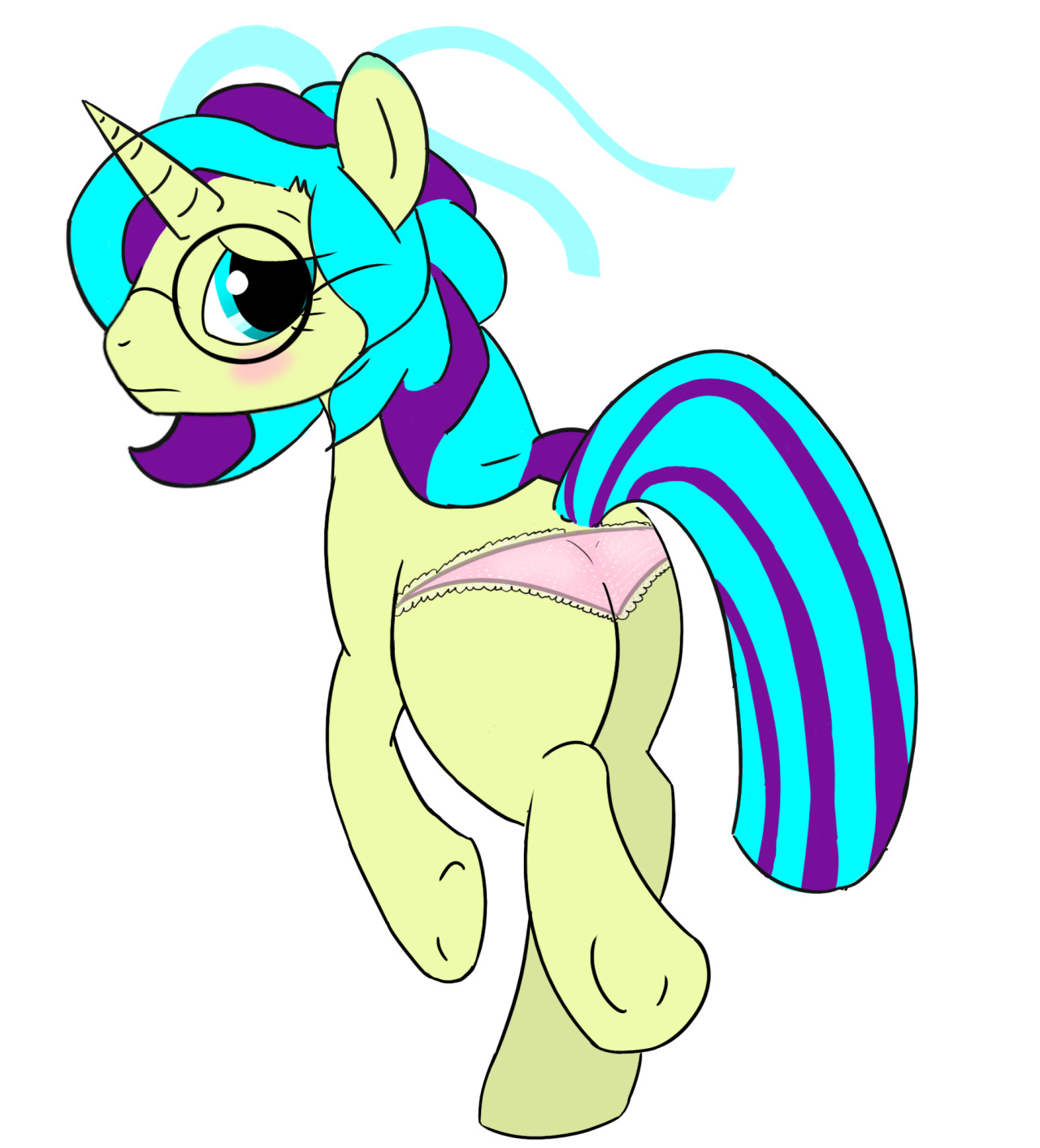 taboopony:  I seem to be drawing people who only have big butts today and now we