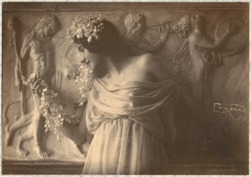 realityayslum:Frank Eugene   Fritzi von Derra - Greek Dancer, 1900s