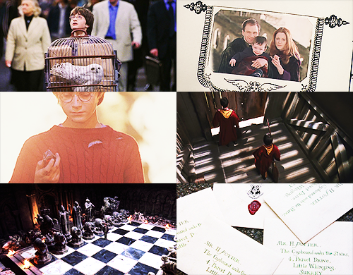hermxone:  harry potter movies | |  six screencaps each   “It is a curious thing,