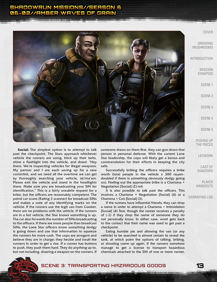 Holostreets: The Shadowrunner Collective Content Guidelines – DriveThruRPG  Support