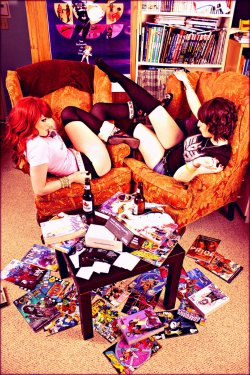 shittandotherjunk:  Geek Girls by CosplayButterfly