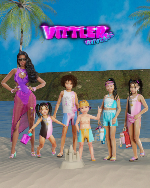 Beach Party Collection (TS4) ‍♀TODDLER+CHILDREN+ADULTMore info & Download: MY PATREONFollow me o