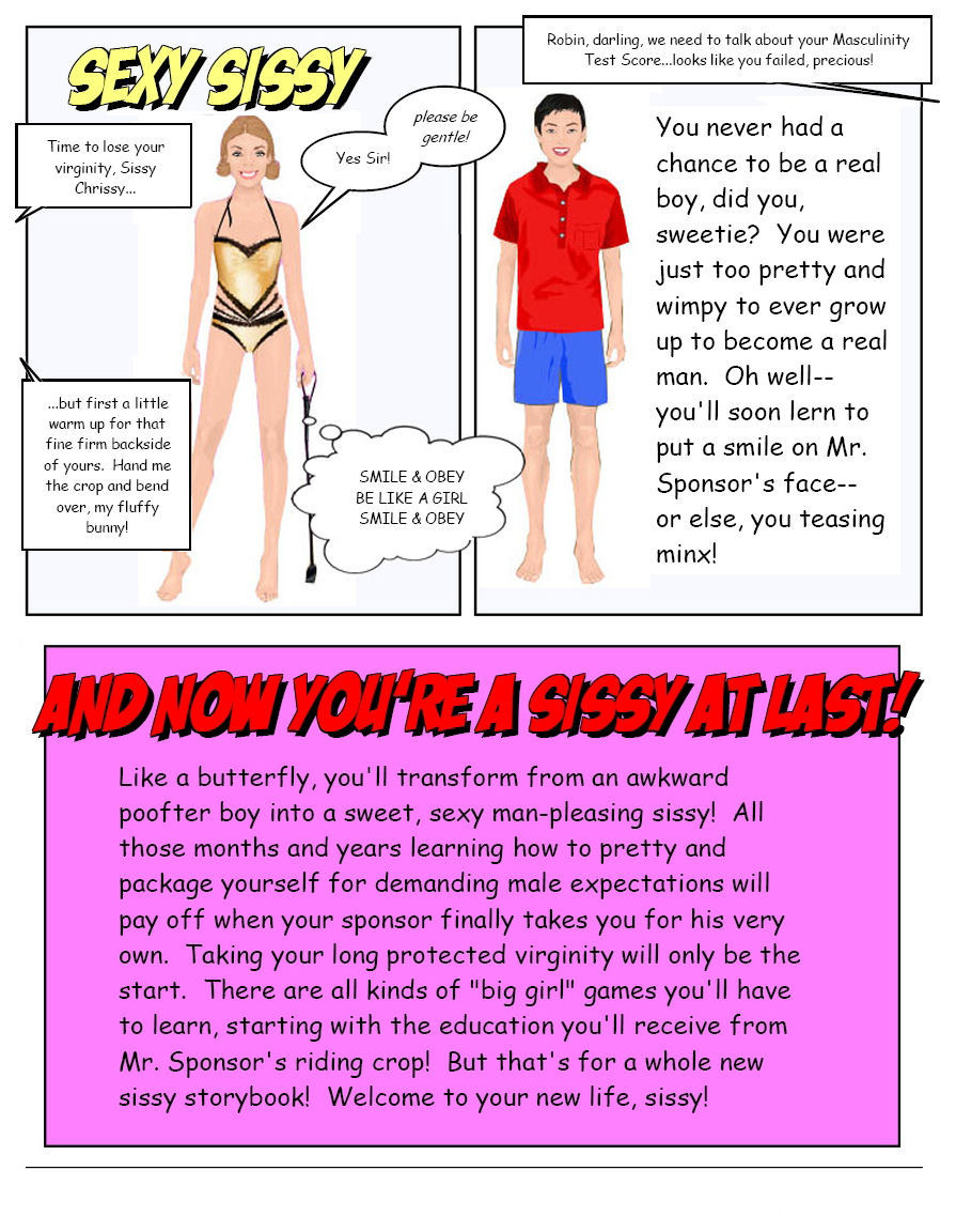 justakunt: bibottom18:  andifemmeboi:  Now you’re a sissy at last!   Just 😍😍😍