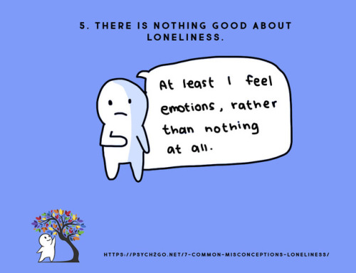 psych2go: Read Full Article Here: 7 Common Misconceptions about Loneliness - Psych2Go Follow @psych2go for more. 