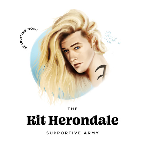 THE KIT HERONDALE SUPPORTIVE ARMY IS RECRUITING NOW!