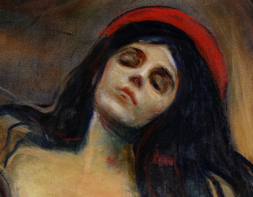 Madona (detail) Edvard Munch.